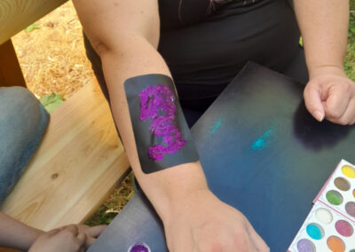 Tatoo- und Kinderschminken zum Tag der offenen Tür